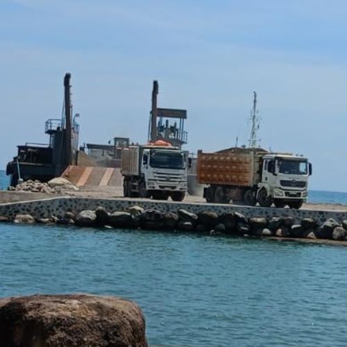 Albuera Leyte, Barge and Aggregates